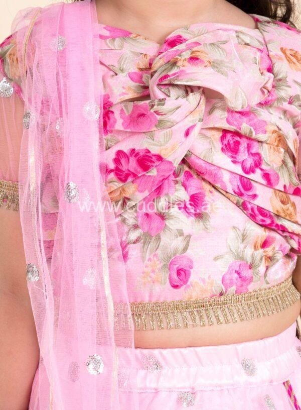 Baby pink lehenga choli