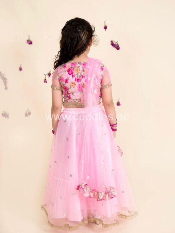 Baby pink lehenga choli