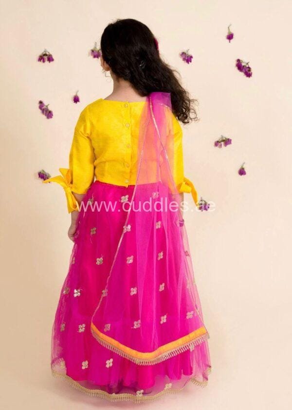 Rani pink lehenga choli