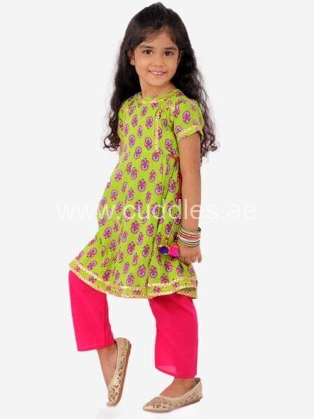 Anarkali suit with pants