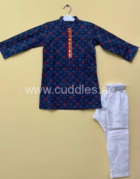 Flower Print kurta pajama