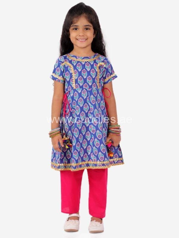 Print anarkali suit