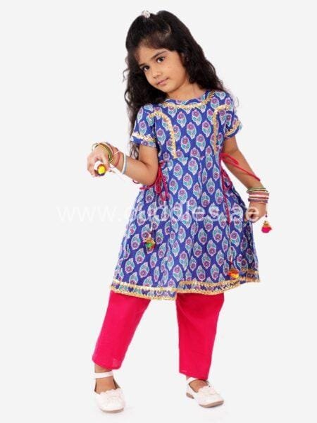Print anarkali suit