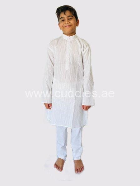 Pure white kurta pajama