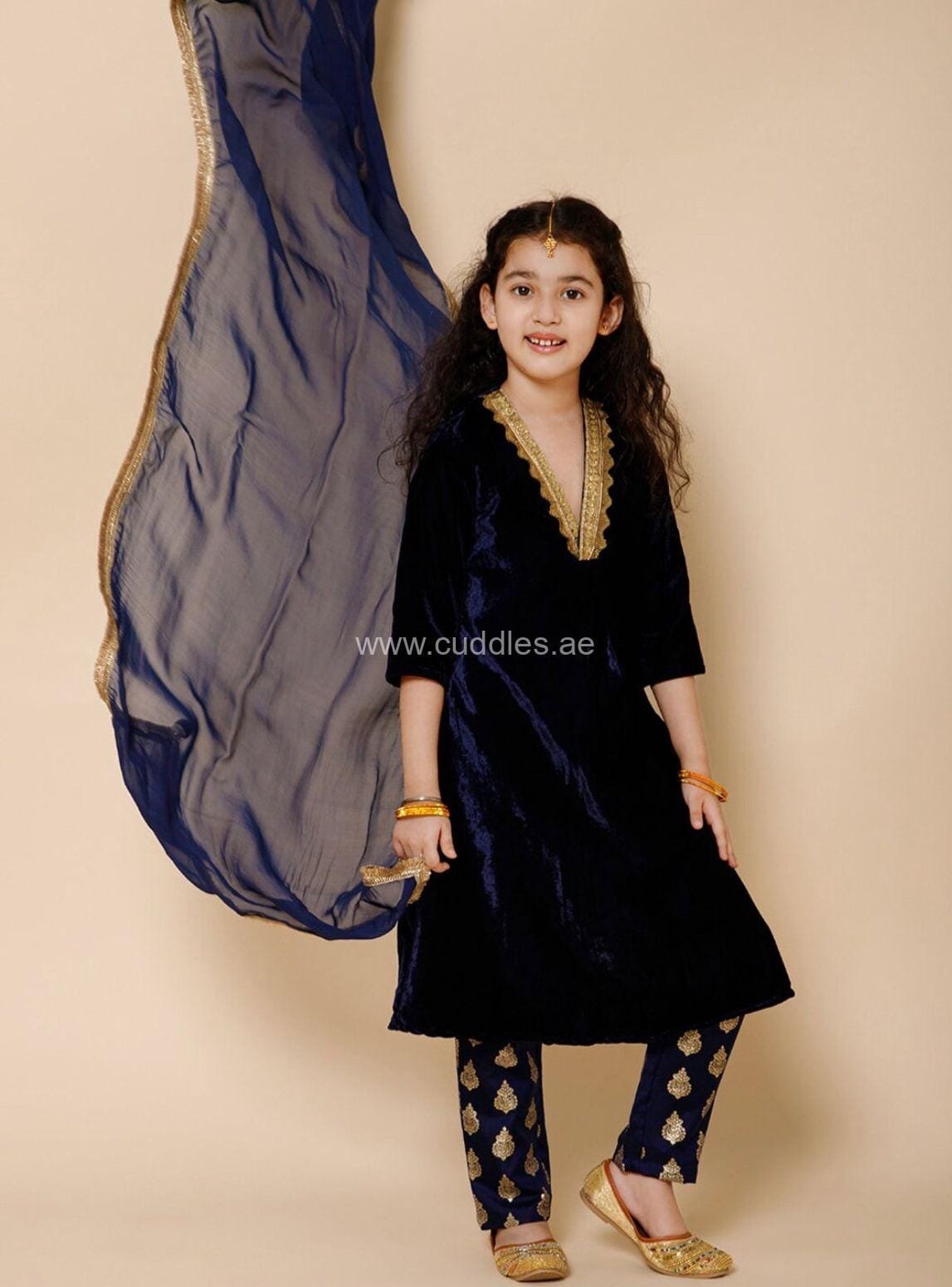 Velvet outlet dress kurti