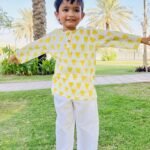 Elephant print breathable Kurta Pajama Nightwear Set 