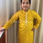 Mustard yellow Kurta pajama set
