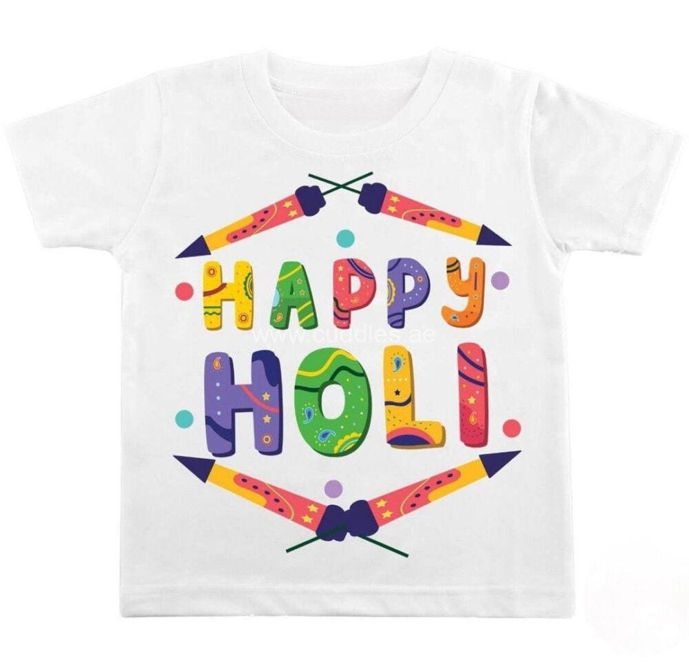 Kids Holi Tshirt