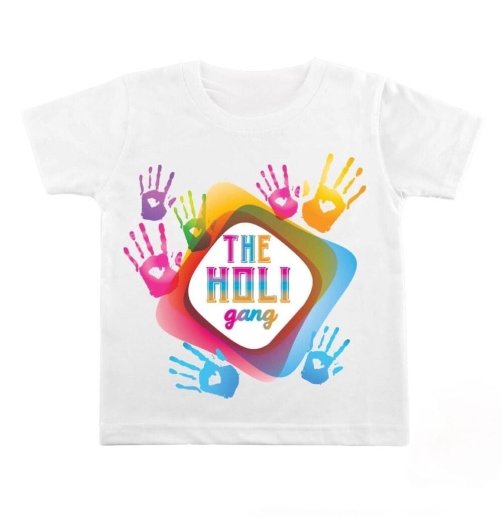 Kids Holi Tshirt