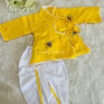 Maurya Yellow Kurta Dhoti set