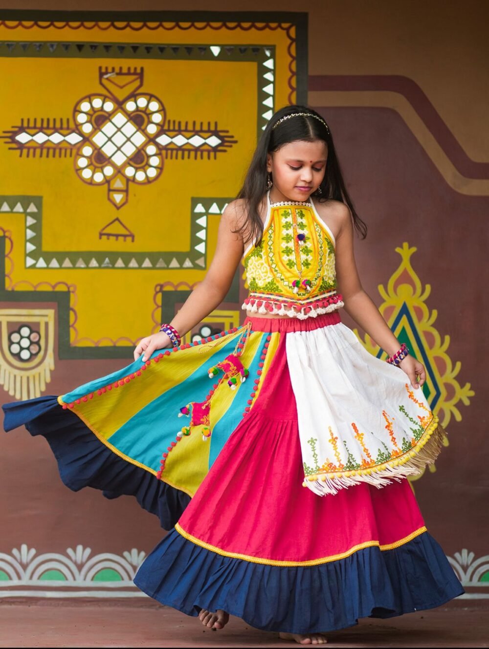 Ghoomer Girls Ghaghra Choli