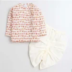 Camel printed Pure Cotton Kurta with Dhoti