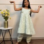 Camel print Kurti and pant sets