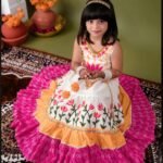 Lotus pink Ghaghra Choli set