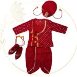 Red Baby Boy Jaamna sets